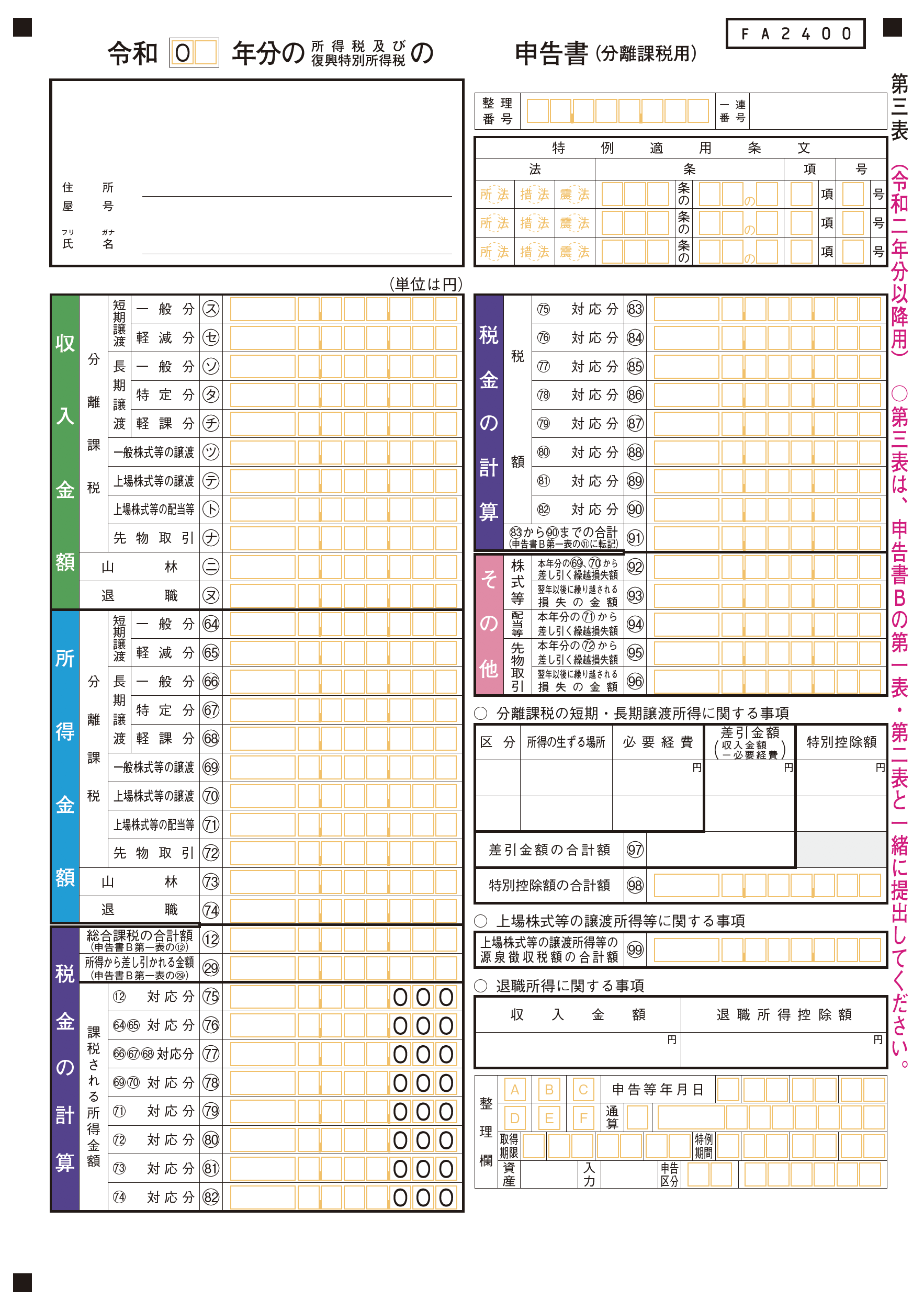 申告 etax 確定