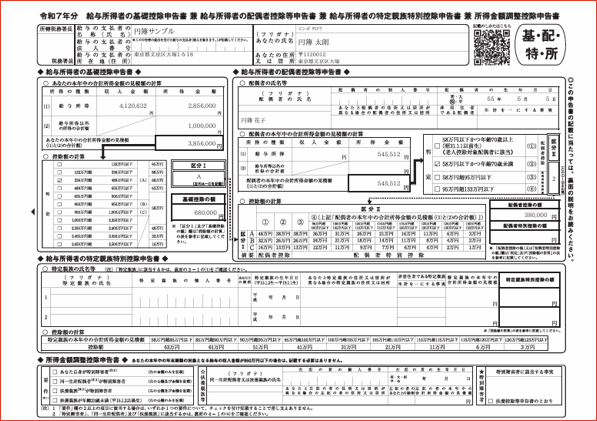 基配特所申告書
