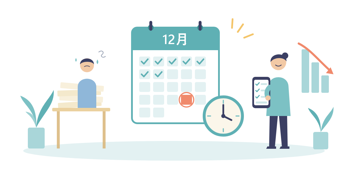 年末調整は間に合わない?作業時間を半減して安心できる方法とは